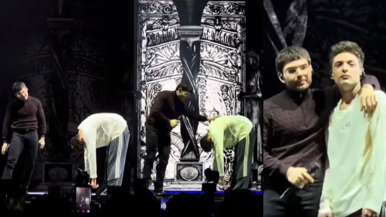 Peso Pluma preocupó en su concierto de Inglewood.