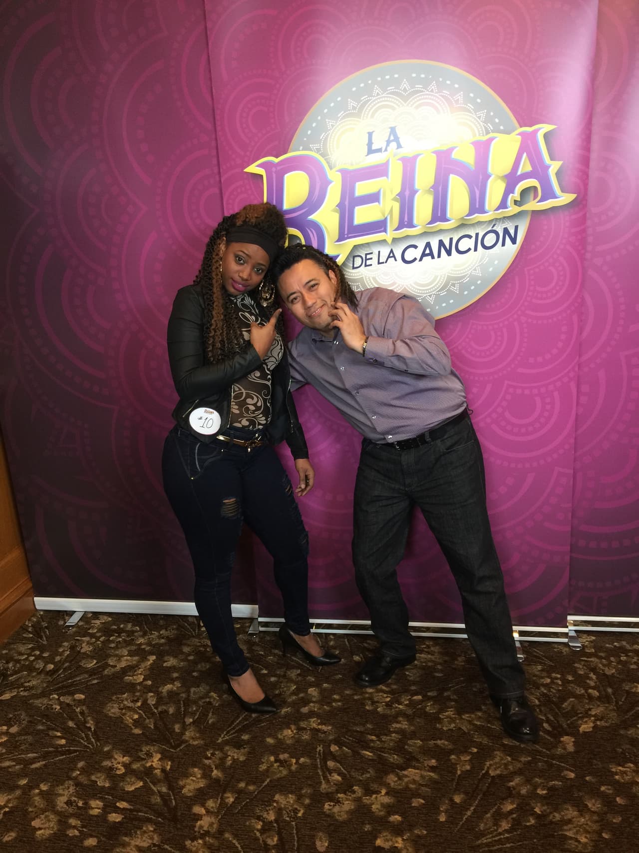 Se hizo el peinado sólo para participar en las audiciones.