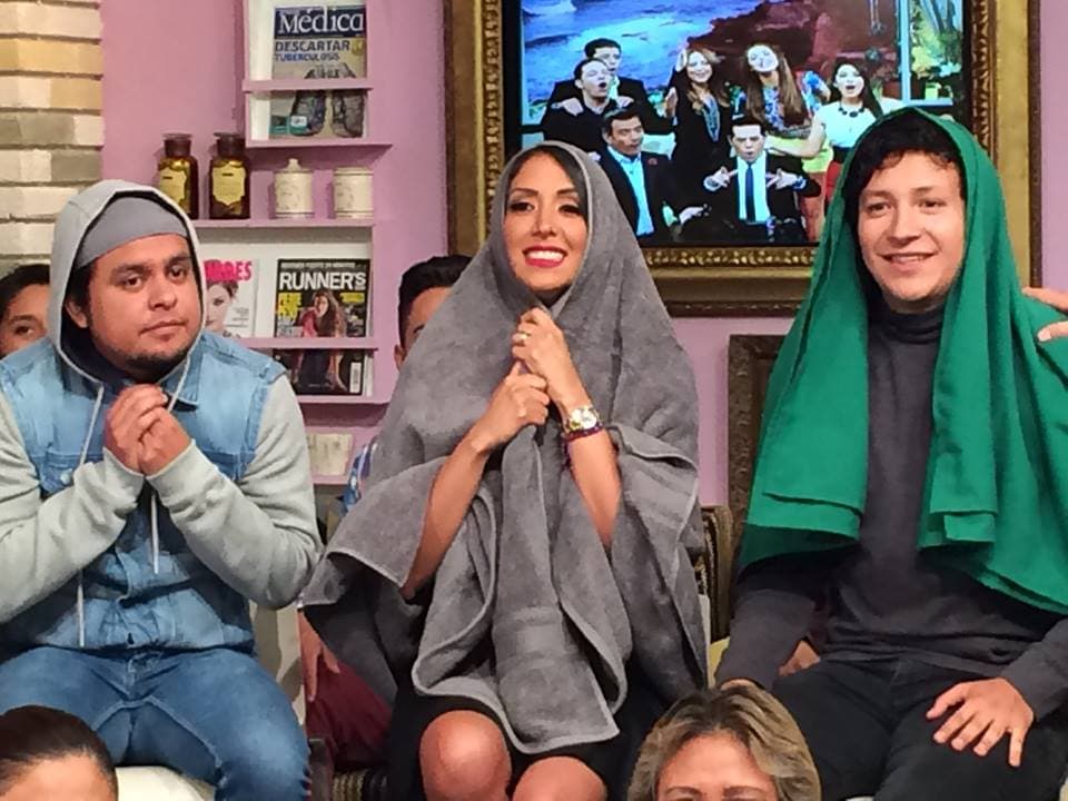 ¡Cynthia a lado de los Guayabers, los mejores vlogeros!