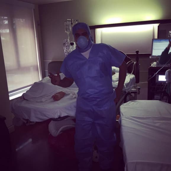 Orlando ansiaba poder tener a su hijo entre sus brazos.