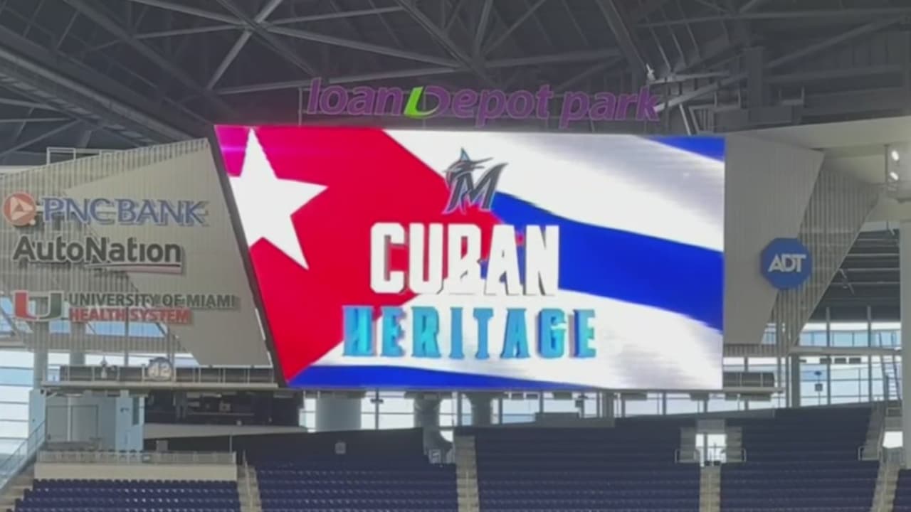 Día de la Herencia Cubana: así fue la celebración en el LoanDepot Park, estadio de los Miami Marlins