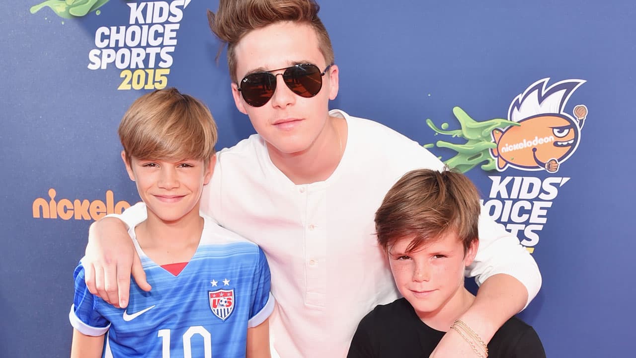Los adorables hijos de los Beckham