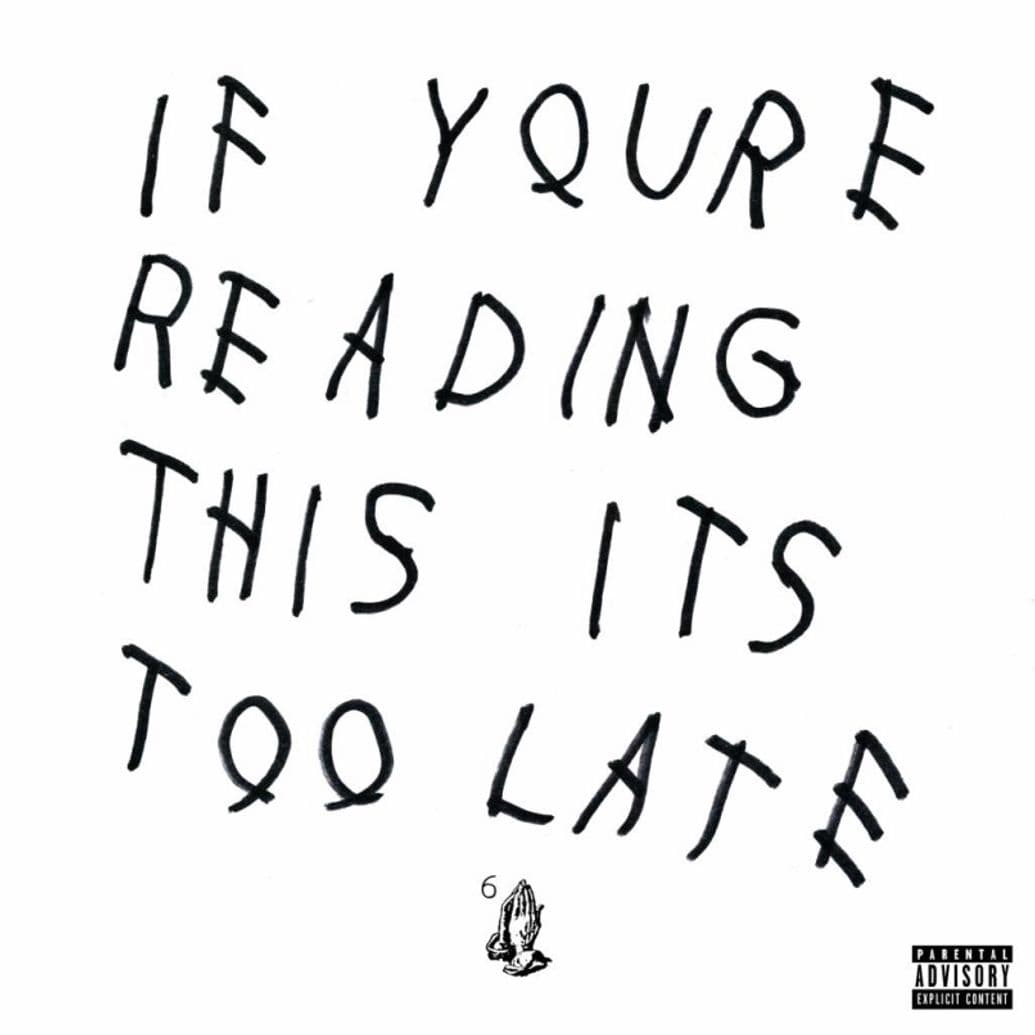 Drake vendió 1 millón 431 mil copias de su disco 'If You’re Reading This It’s Too Late'.