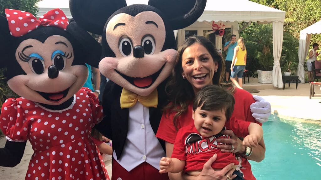 Para Lourdes fue "mágica" ver la reacción de su hijo cuando conoció a sus personajes favoritos.