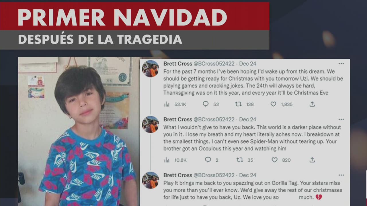 Familias de víctimas de Uvalde recordaron a sus seres queridos en Navidad