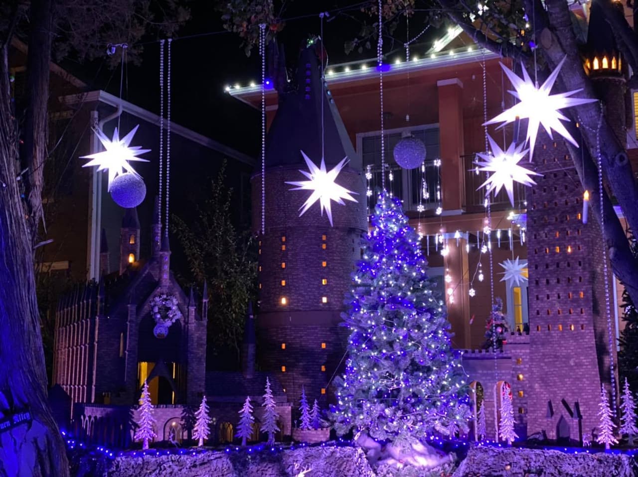 La residencia está ubicada en las calles Slaughter Lane y Bungalow Dr. La pareja indicó que para estacionarse, debe buscar un espacio fuera de la calle y no bloquear la entrada de otras casas.