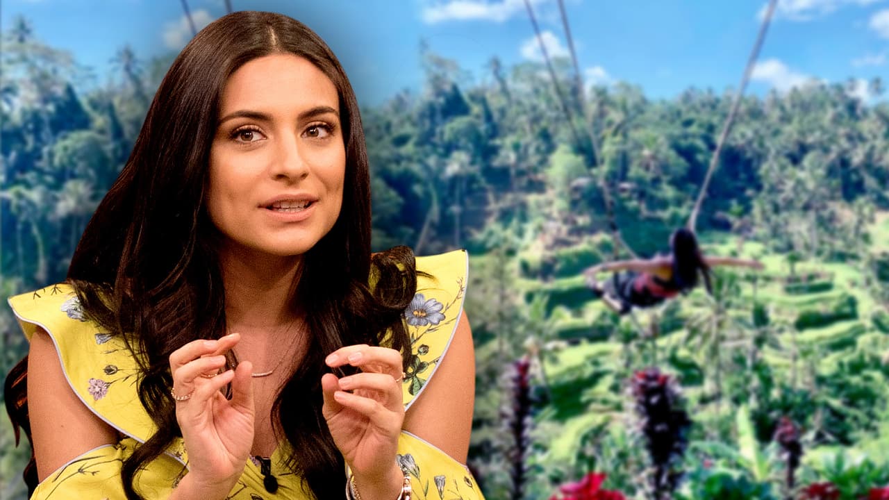 ¿Los interrumpió? Ana Brenda presume su foto frente a una pareja que derrochaba pasión en Bali