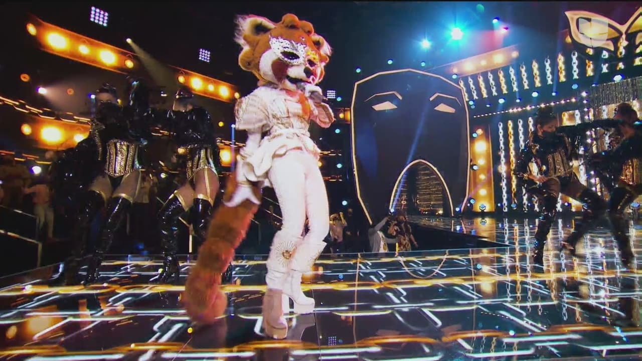 Por último tuvimos un triple combate a cargo de Mapache, Oso Polar y Zombie. La primera en aparecer fue Mapache con el tema 'Inolvidable' de Shakira.