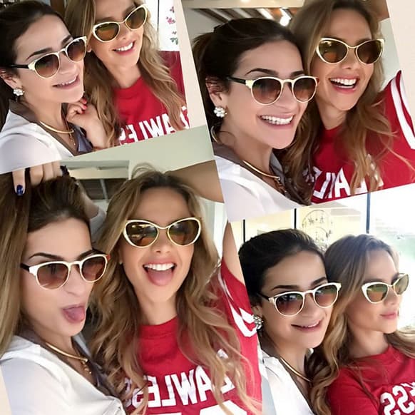 "No hay nada mejor que pasar la tarde con una buena amiga, un buen café , y una buena charla", indicó Ximena Córdoba. (Agosto 13, 2015)