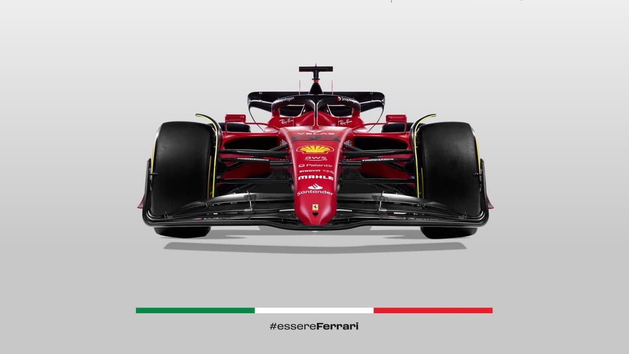 Ferrari reveló su interpretación de los revolucionarios reglamentos técnicos introducidos para 2022 con un lanzamiento digital del F1-75; los pilotos serán Carlos Sainz y Charles Leclerc.