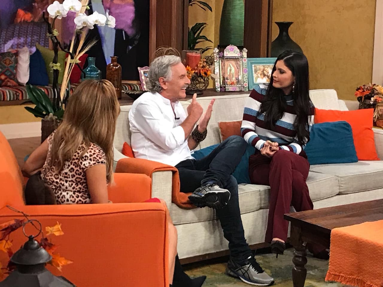 Aprovechando su visita, Chiqui le pidió a Jaime Jaramillo que compartiera algunos de sus secretos de vida.