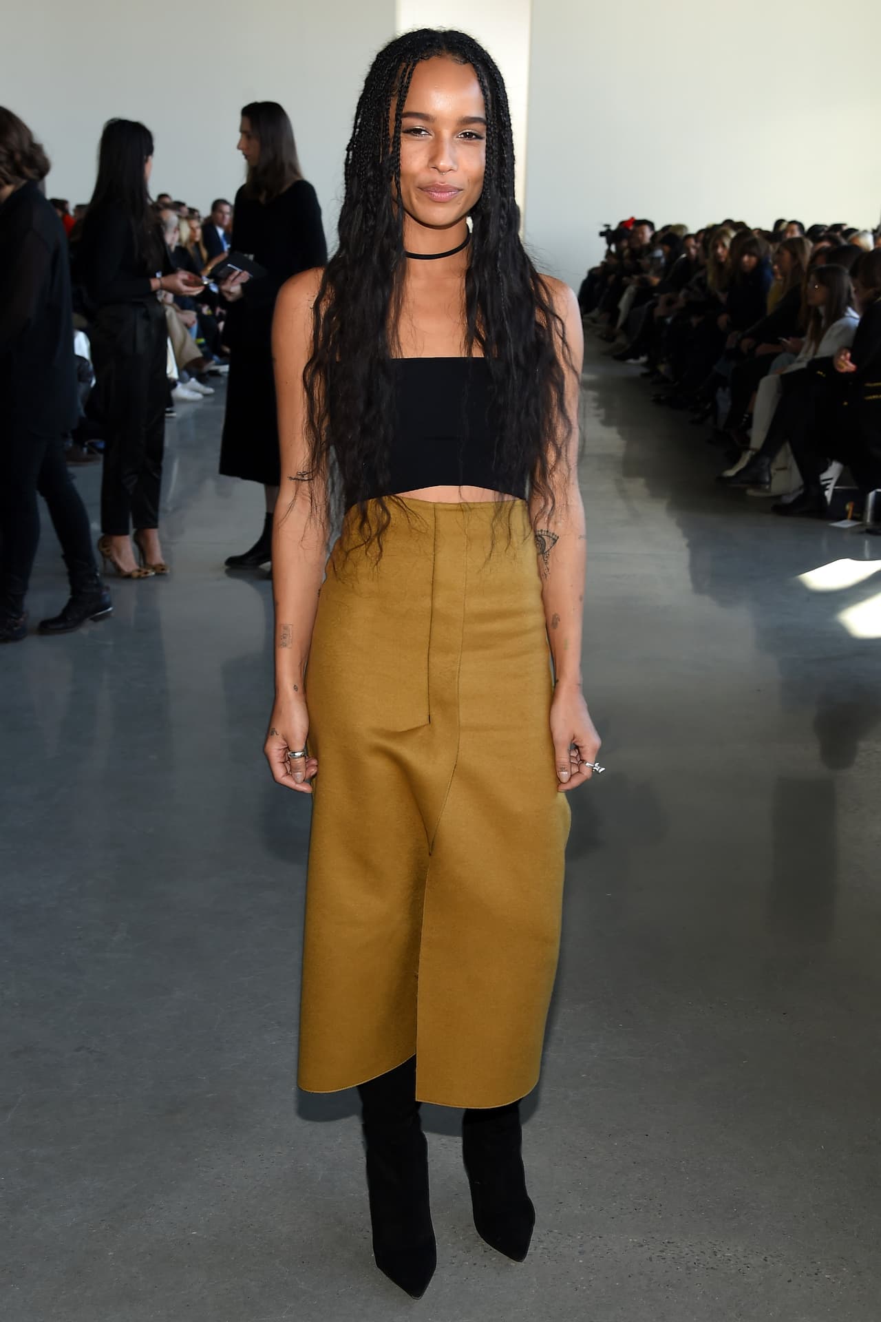 A la lista de protagónicos de 
<b>Zoe Isabella Kravitz</b> se suma una campaña de joyas y relojes de Calvin Klein.