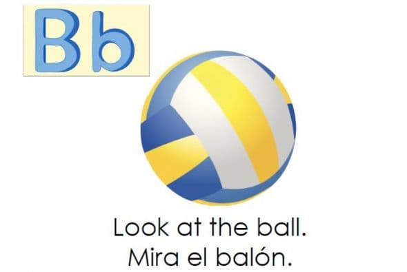 Te traemos otro libro bilingüe para aprender las letras. Incluye las palabras de alta frecuencia usadas en las escuelas para que practiques con tu pequeño