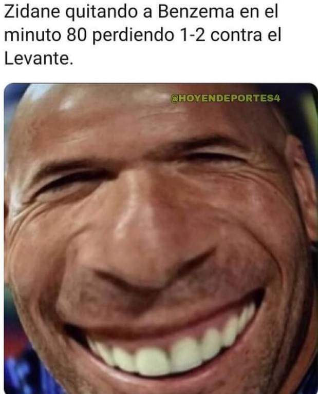 Los mejores memes de la derrota del Real Madrid ante Levante | El conjunto de Zidane alborotó (involuntariamente) las redes sociales con su último descalabro en La Liga.