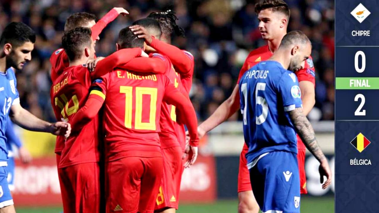 Hazard, Batshuayi y una impecable Bélgica