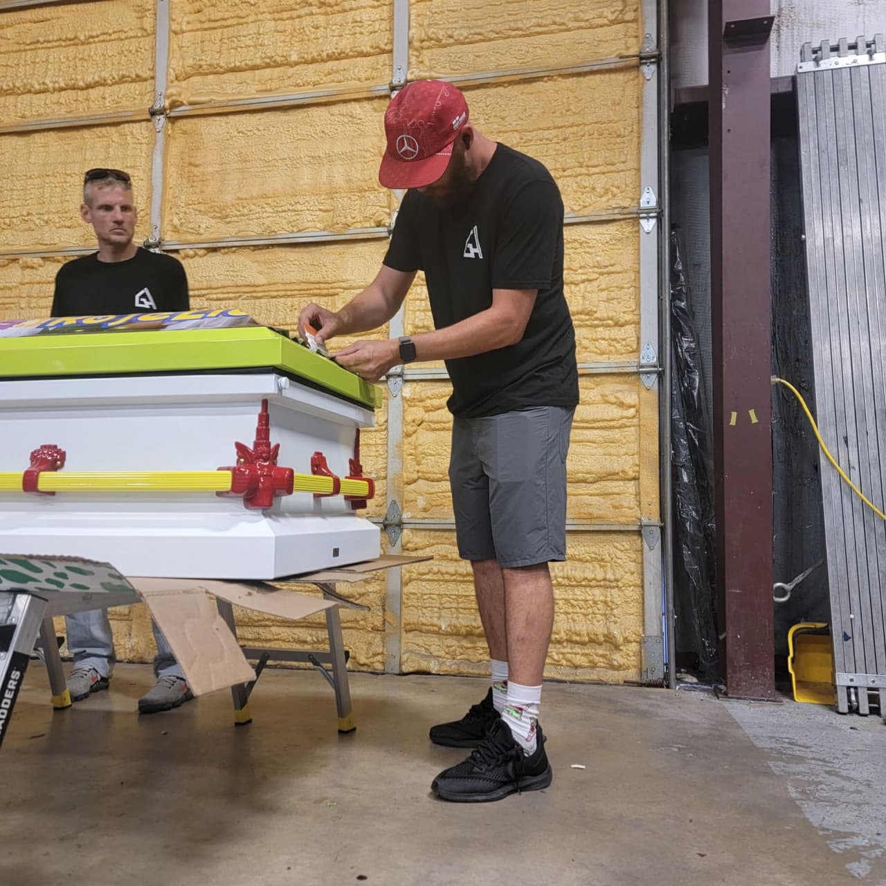 Los ataúdes fueron entregados a los familiares sin ningún costo.