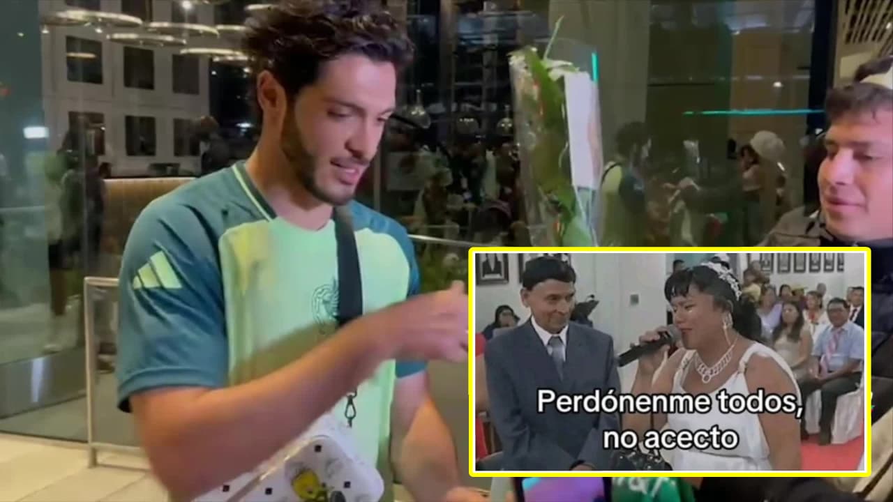 ‘No acecto, no acecto’: Raúl Jiménez le niega presente a aficionado 