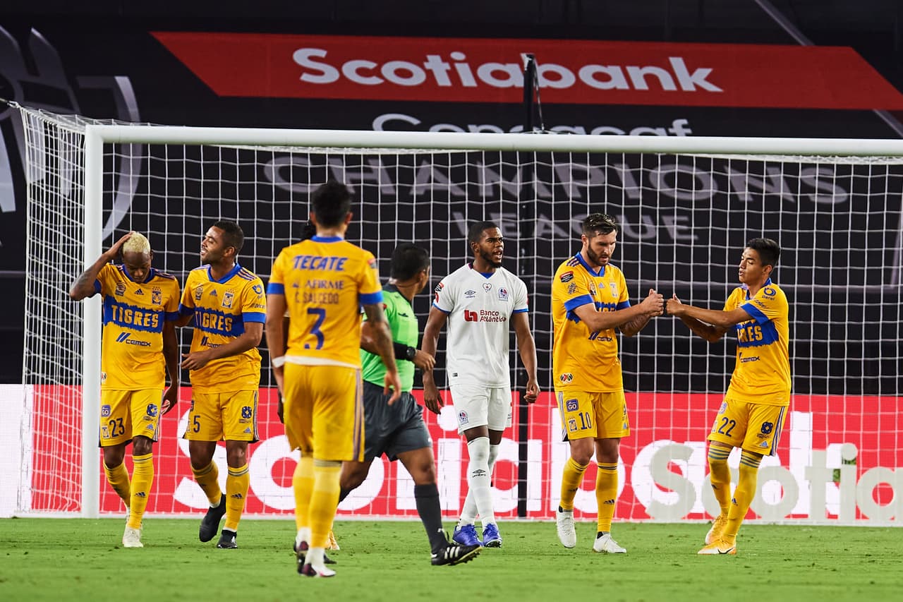 Gignac (45+4’, 57’) abrió el marcador por la vía penal. El conjunto catracho se quedó con un hombre menos para la segunda mitad. Llegó el doblete del francés y Oliva (78’) hizo el autogol que selló el resultado.