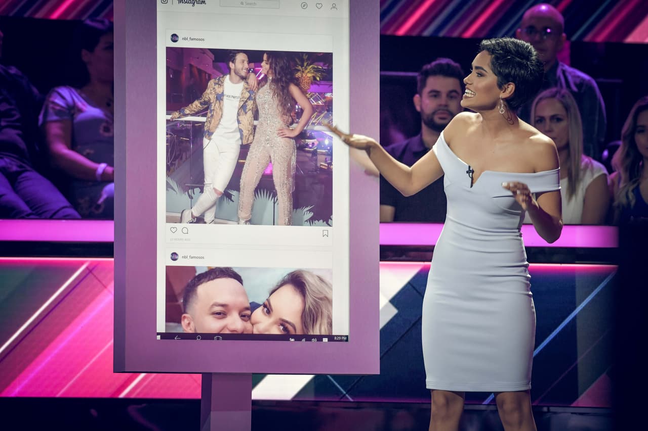 En la primera gala Andrea participó en el reto Instagram, en el que decepcionó a los jueces.