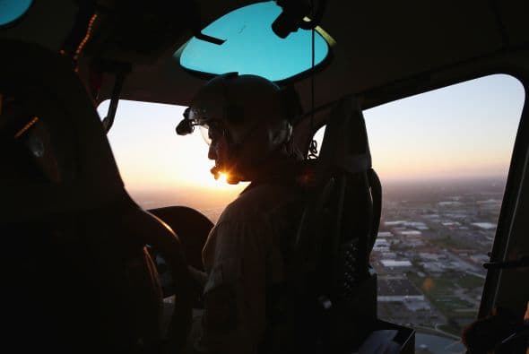 Reducirán vigilancia aérea en frontera entre Texas y México