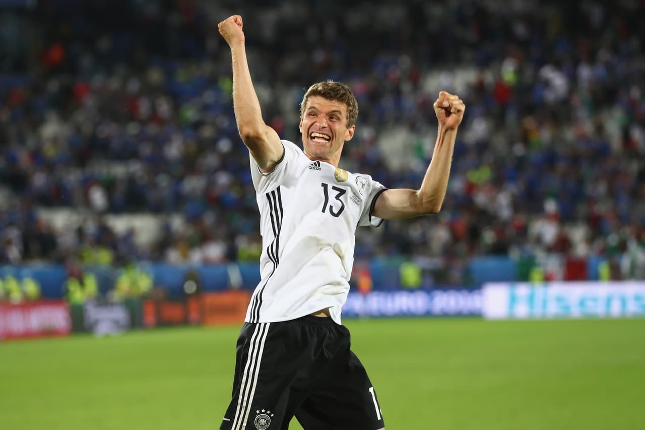 <b>Thomas Müller</b> ha marcado 10 goles en lo que va de sus participaciones en los Mundiales, contando con apenas dos asistencias en 
<b>Sudáfrica 2010</b> y 
<b>Brasil 2014</b>. 
<br>