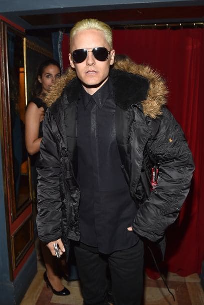Jared Leto presumió su nuevo look.