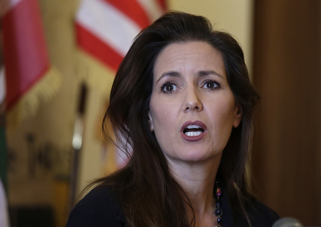 La alcaldesa de Oakland, Libby Schaaf.
