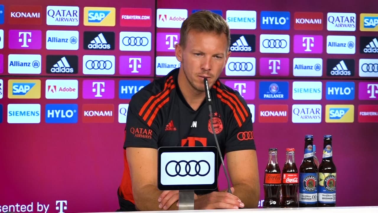 Nagelsmann, DT del Bayern Múnich, compara al Inter de Milán con el Unión Berlín