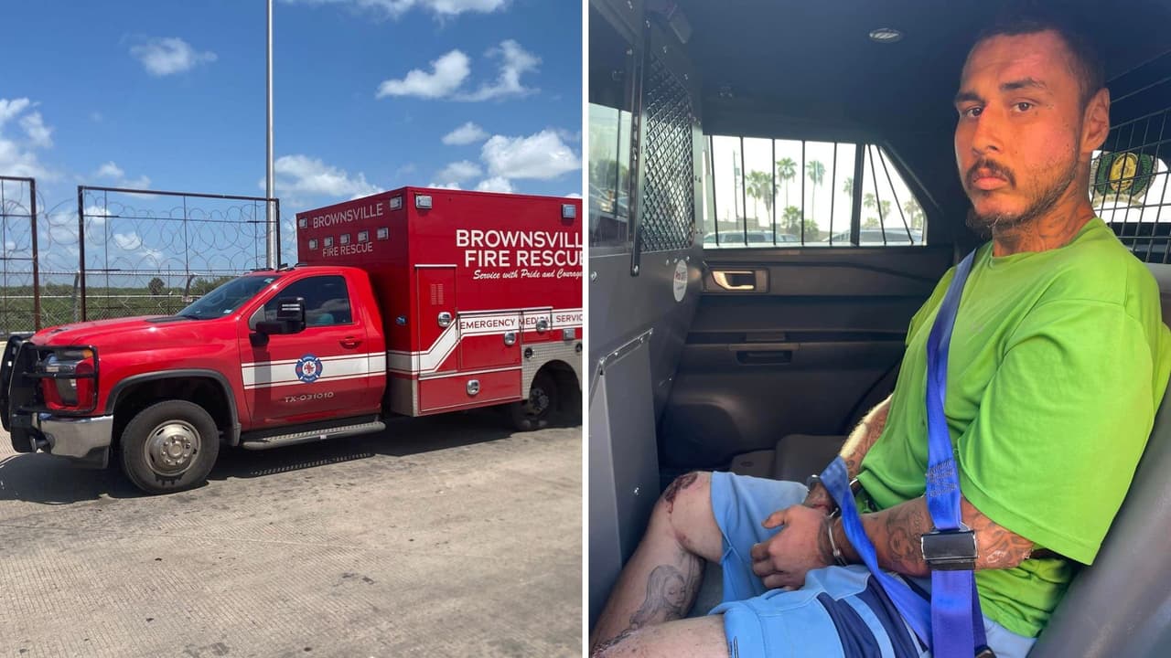De paciente a prófugo: así fue como un hombre llegó a México en ambulancia desde Texas