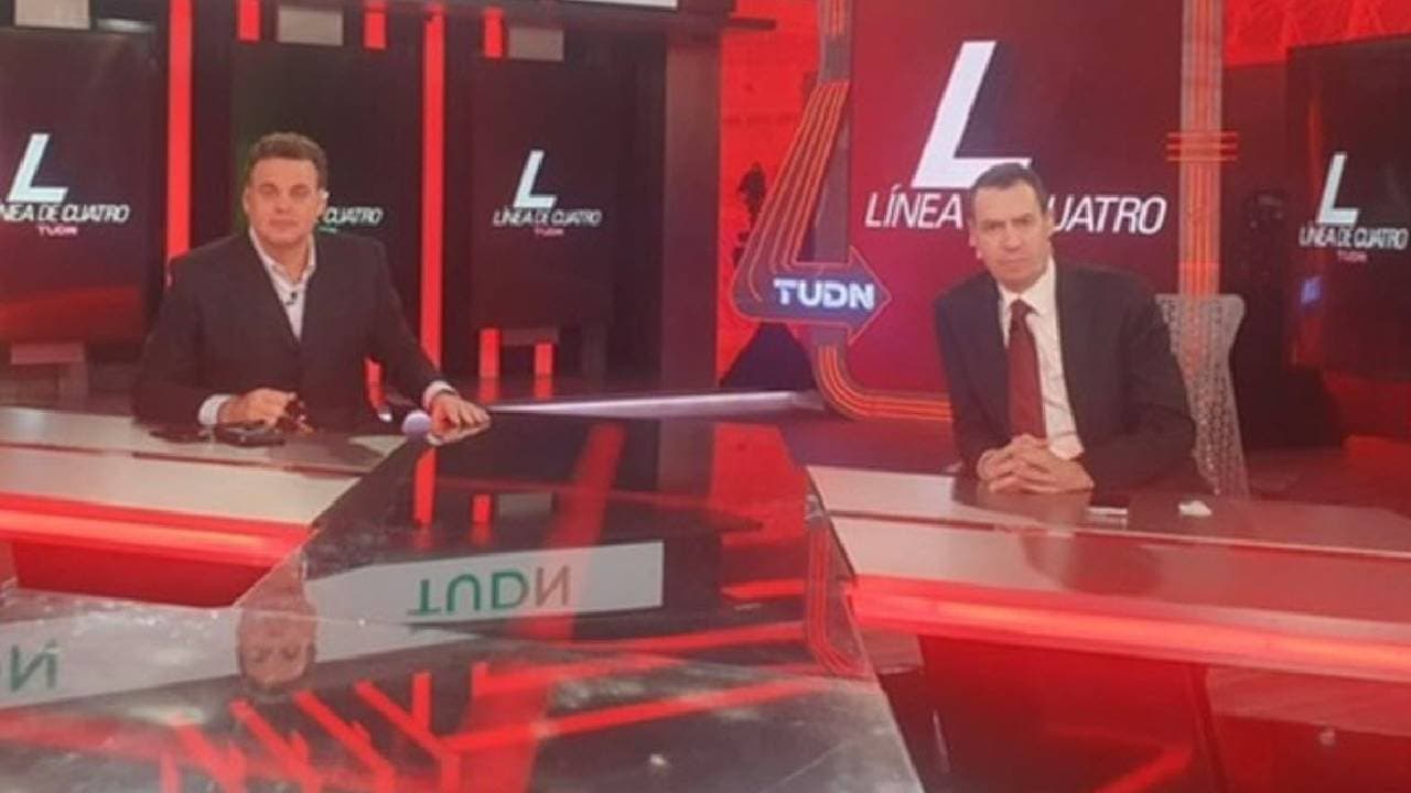 André Marín y David Faitelson en TUDN.
