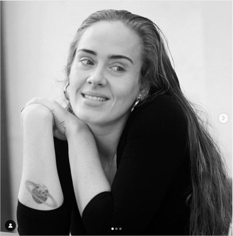 Adele sin maquillaje