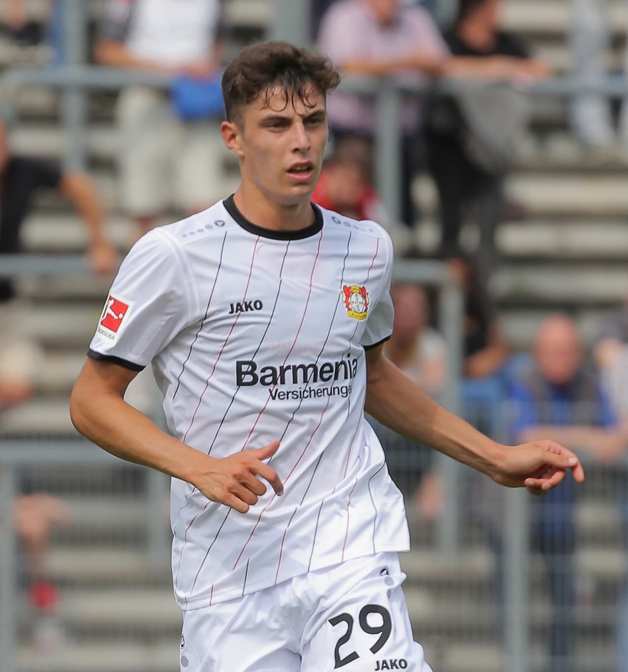 <b>Mediocampista: </b>Kai Havertz (Bayer Leverkusen) - 32 millones de dólares.