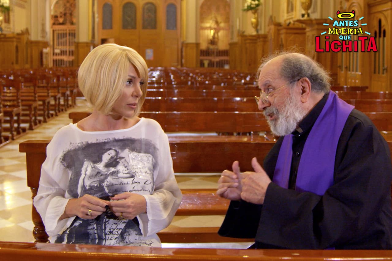 Valeria tratará de aliviar sus penas con ayuda del padre Bernabé.