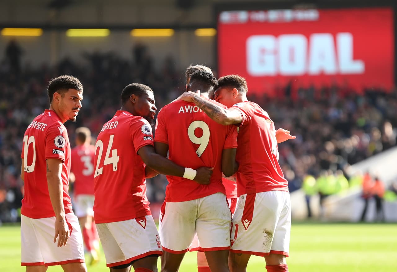 El autor del gol del Nottingham Forest fue Taiwo Awoniyi