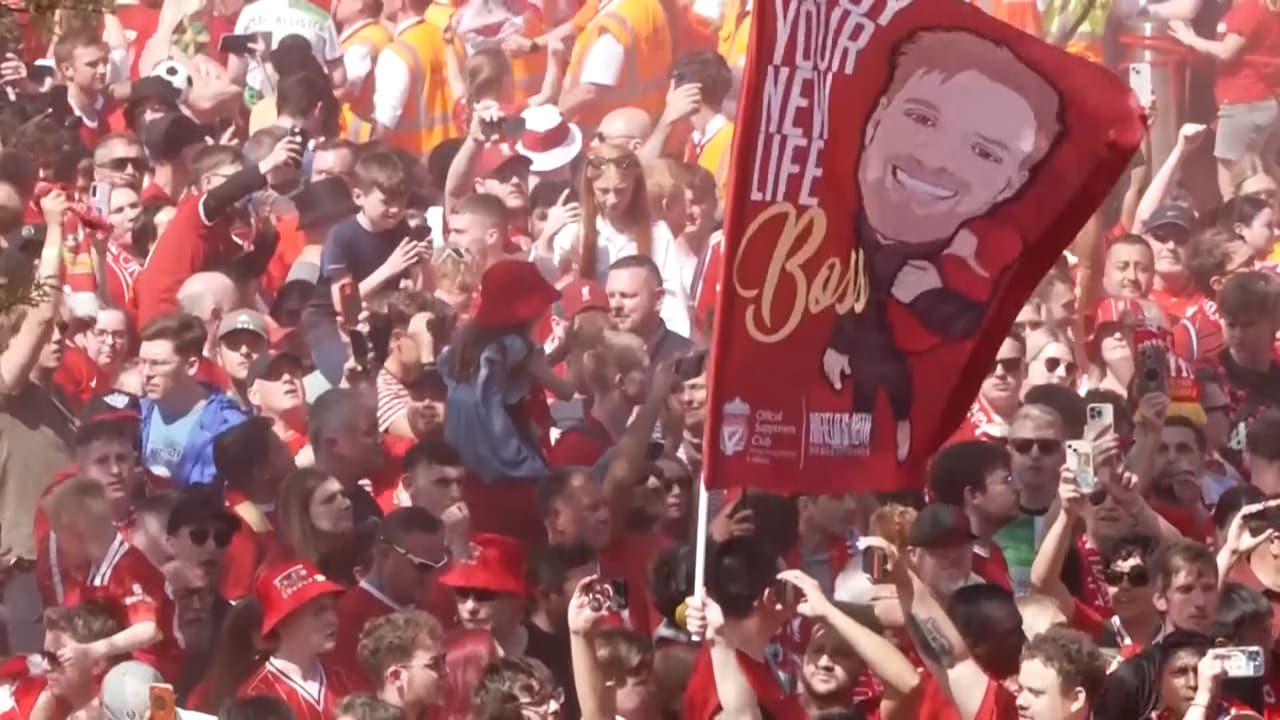 Liverpool y Anfield dan emocionante despedida a Jurgen Klopp