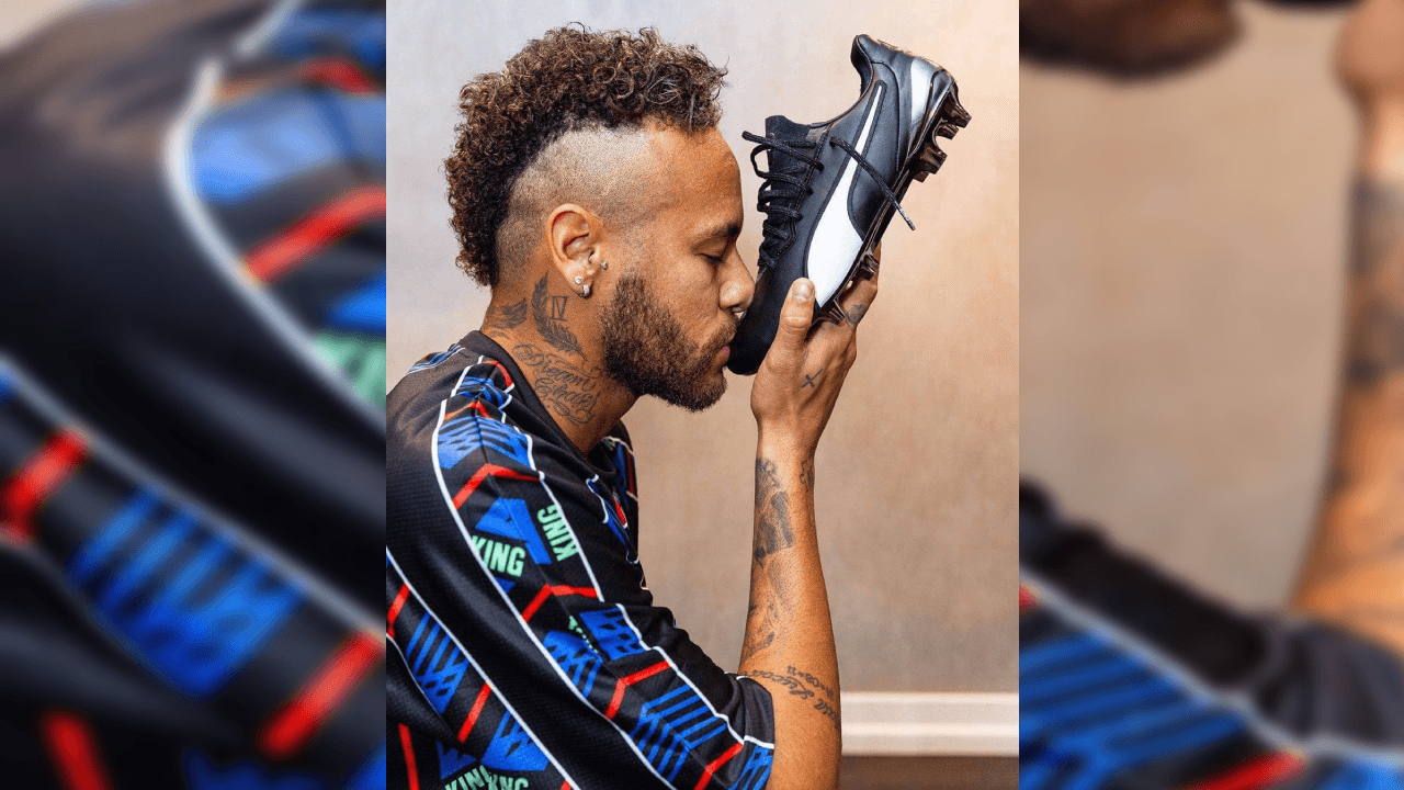 Neymar acaba de firmar contrato millonario con Puma, dejando atrás el contrato (aún vigente) con Nike.