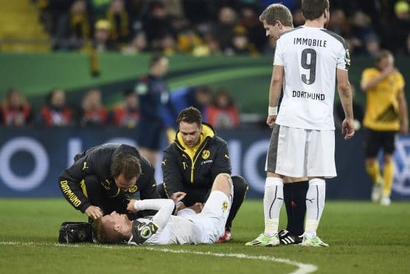 Policía investiga a futbolista por falta sobre Marco Reus