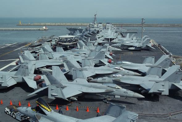 4- La Armada de EEUU ha sufrido el fallecimiento de 2,618 individuos.