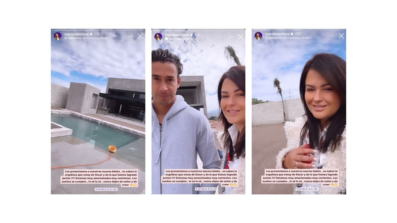 Mariana Echeverría presumió un nuevo logro personal: la construcción de dos casas en Guanajuato.