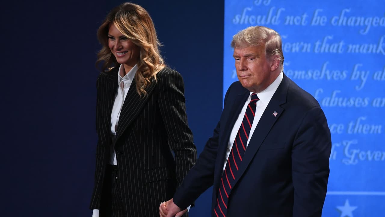 Y después, una noticia que conmocionó al mundo: Donald y Melania Trump dieron positivo a covid-19.