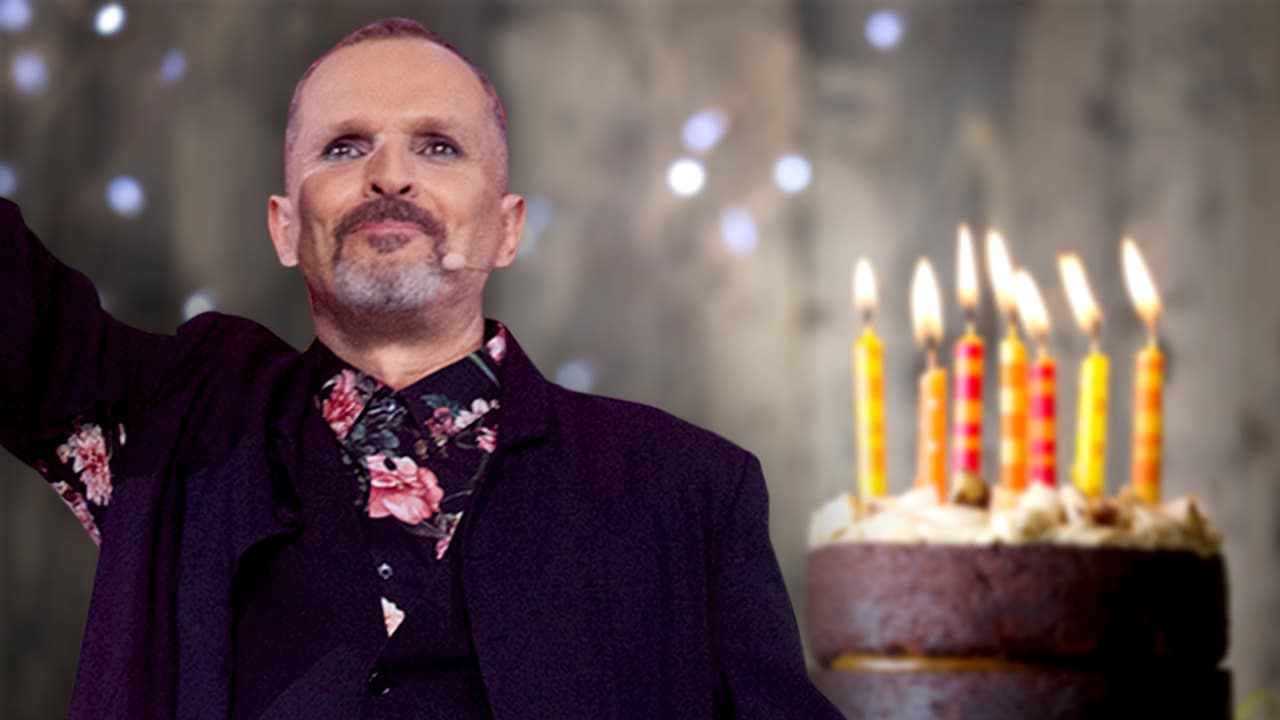 Miguel Bosé llega a los 63 años como jurado de Pequeños Gigantes (y sin comer pastel 😮)