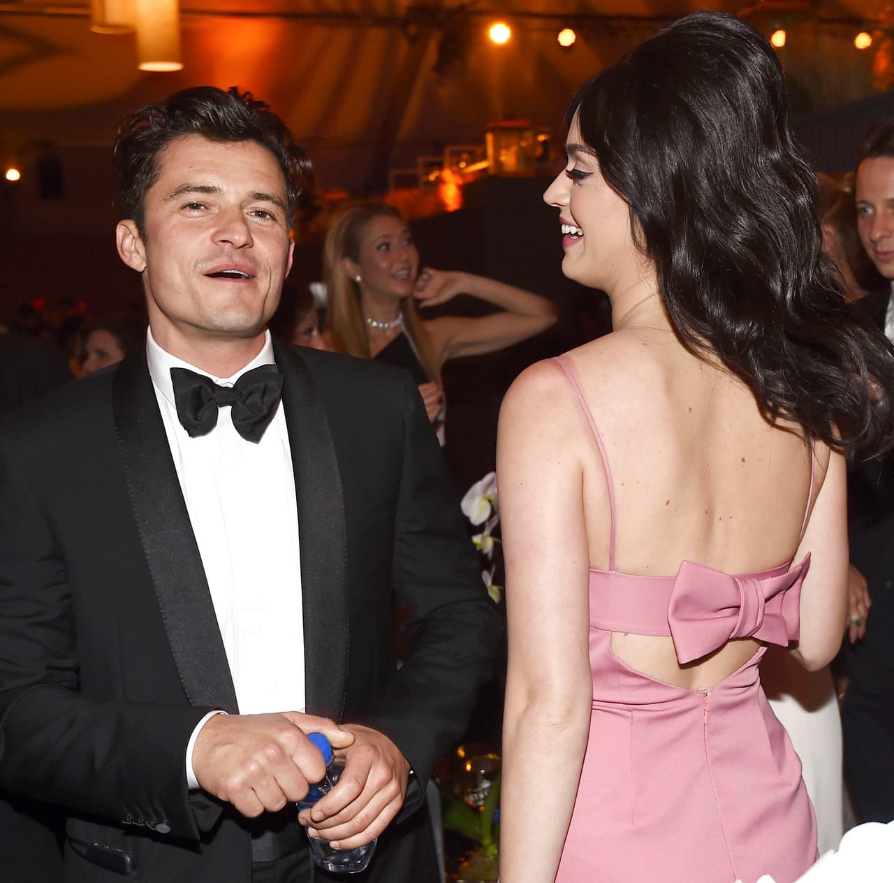 No se separaron durante toda la fiesta. Se les vio bailar, platicar y reír.