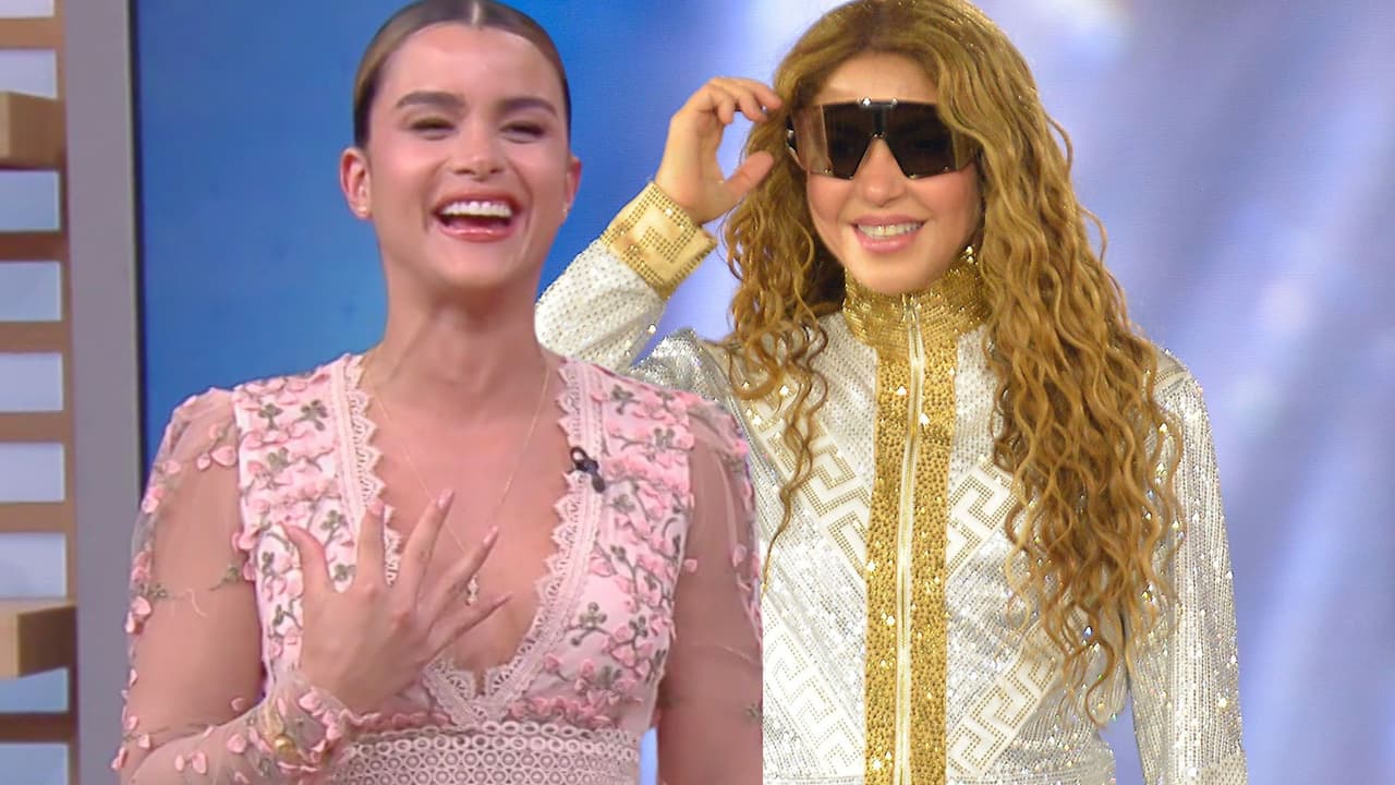 Clarissa Molina muy emocionada tras ser una de las ‘lobas’ de Shakira