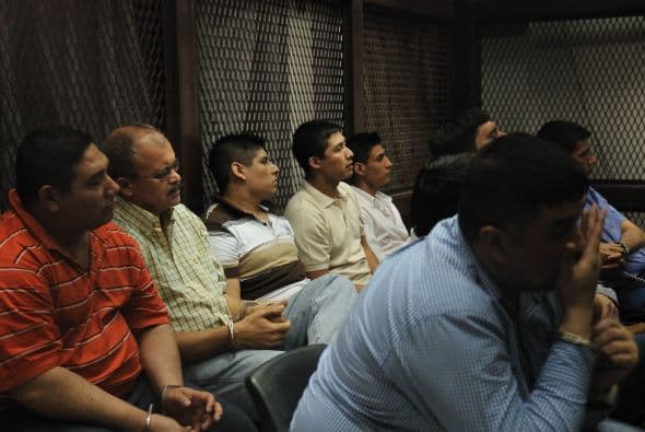 También recibieron penas de 313 años los guatemaltecos Saúl Ricardo Salguero, Ernesto Lugo Cansinos, Roberto De León Gómez y Roberto Rodríguez Cárdenas.