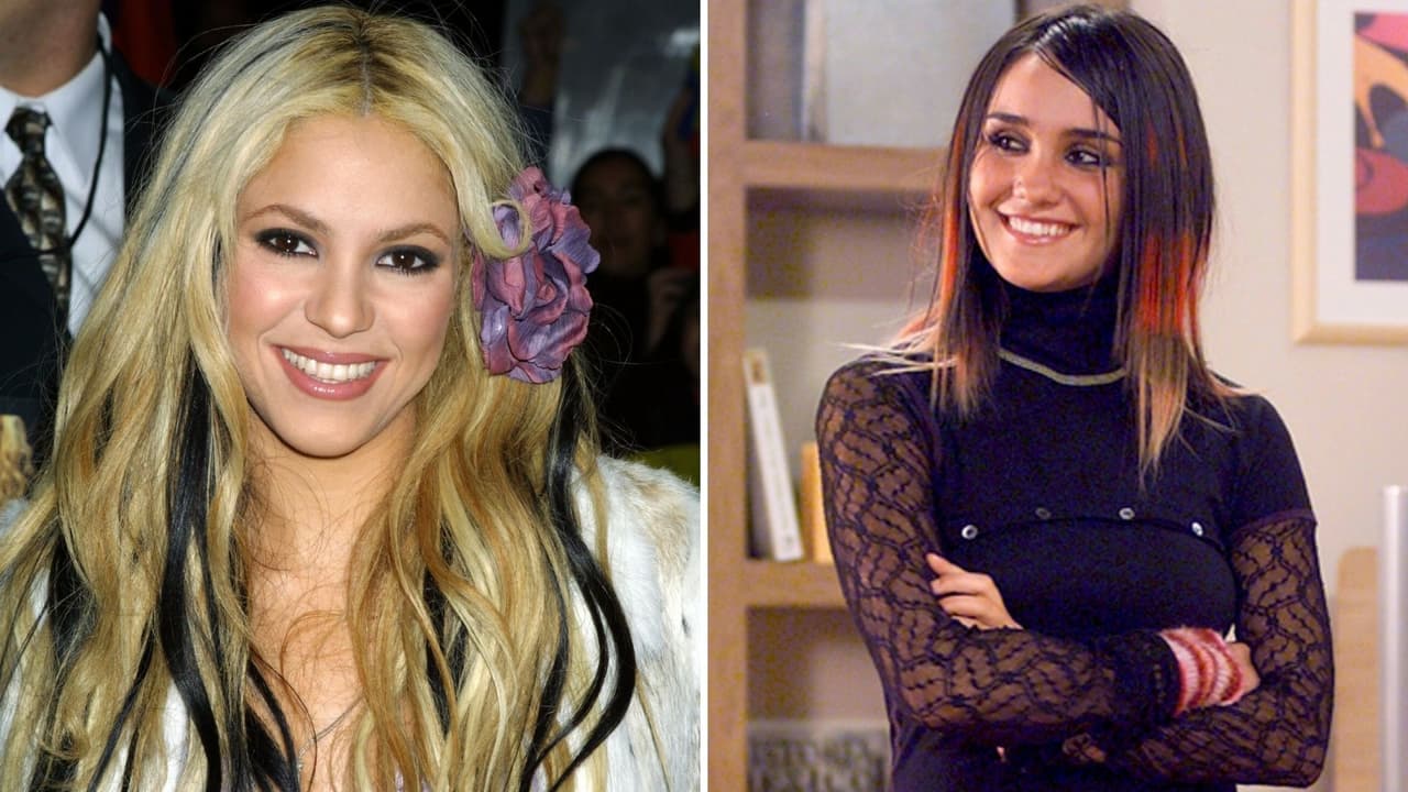 Shakira (2001) y Dulce María (2004)