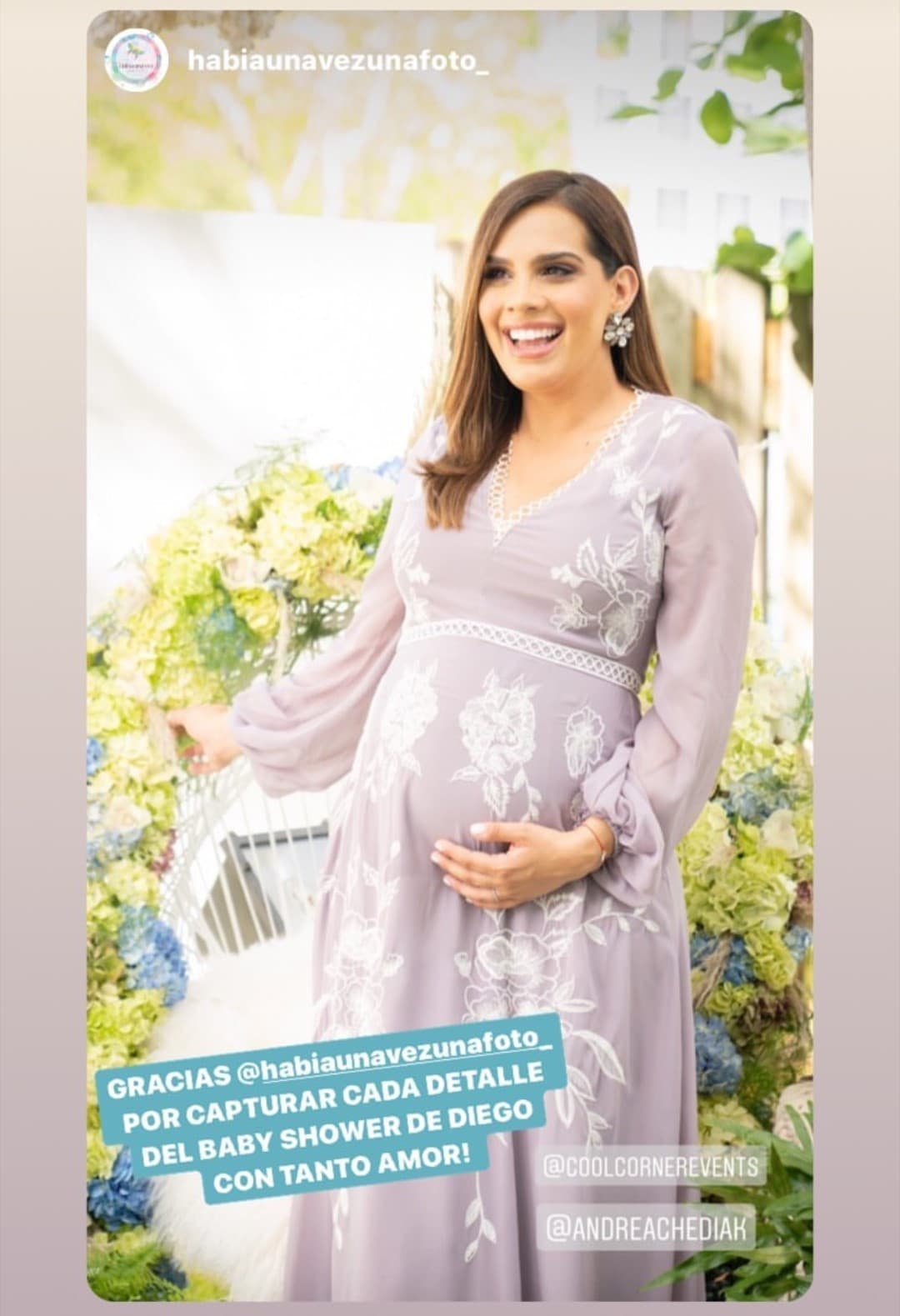 El bebé de Andrea Chediak es un niño muy esperado en su familia y en la casa de Despierta América.