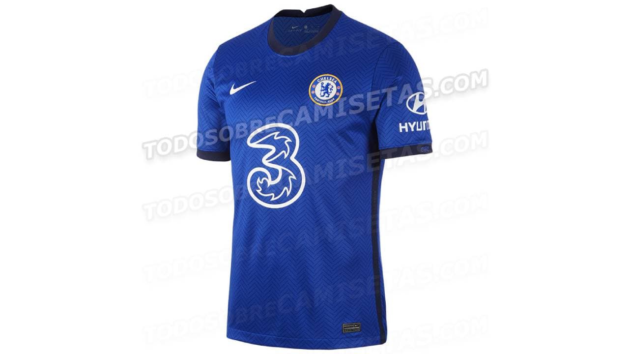 El Chelsea cambia de sponsor y mantiene su estilo sobrio y elegante.
