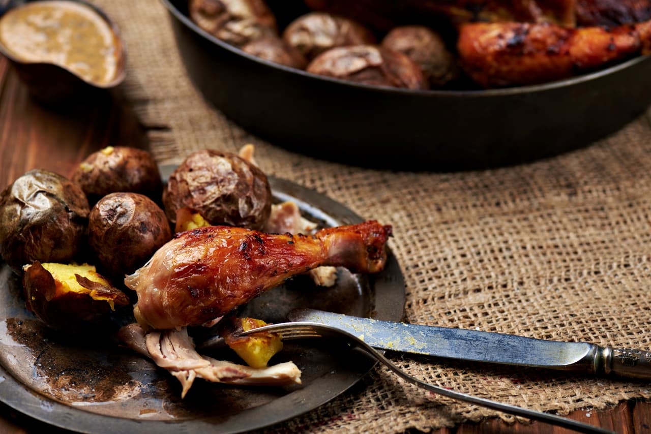 Master of the Grill: prepara un clásico pollito con papas