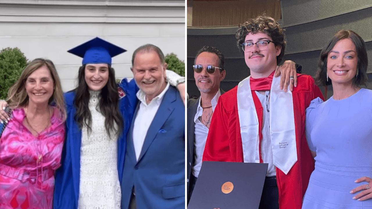 Hijos de famosos que se graduaron este 2023: Dayanara Torres no fue la única en celebrar