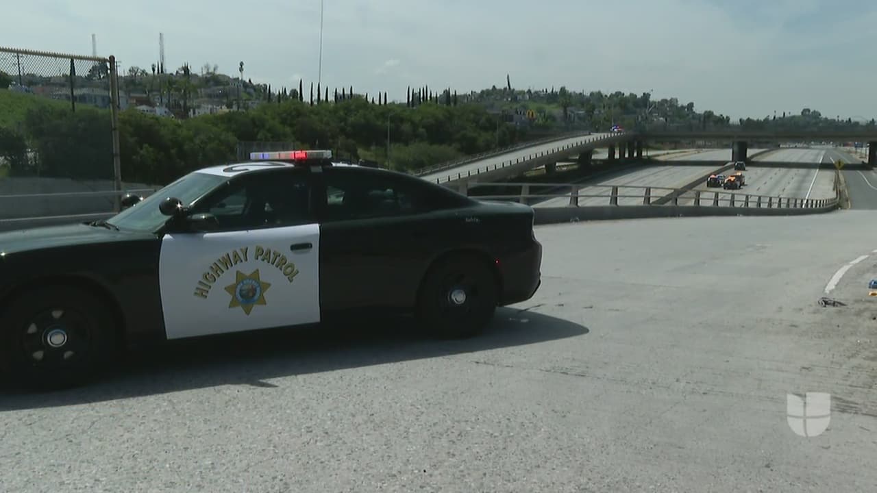 Cierran la autopista 10 en el este de Los Ángeles por tiroteo en la vía. Esto debes saber